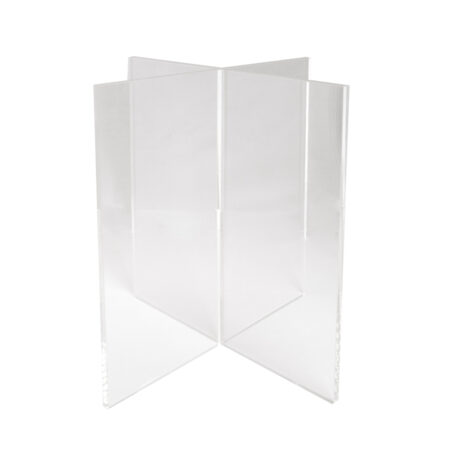 Set plexiglas schragen